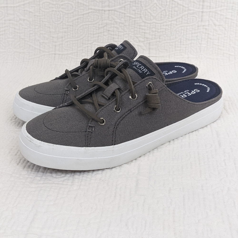 Sperry Top-Sider Slide On Gray Size 8.5